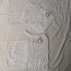 Paredo de mallas y flecos 