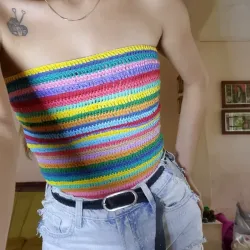 Top largo espalda afuera