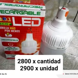 Bombillo Recargable LED