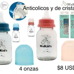 Biberones de cristal anticólicos