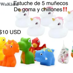 Muñecos de goma
