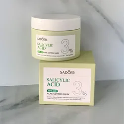 Almohadillas limpiadoras de ácido salícilico al 3%