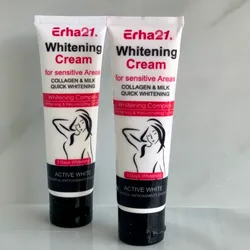 Crema blanqueadora para zonas sensibles