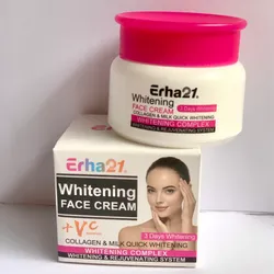 Crema facial blanqueadora