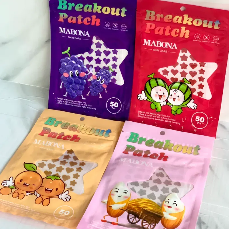 Parches para granos con brillos