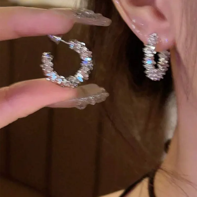 aros plateados 