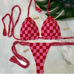 Bikinis de cuadritos 
