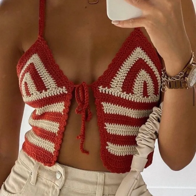 Blusa abierta de lazo