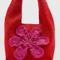 Bolso grande de flor 
