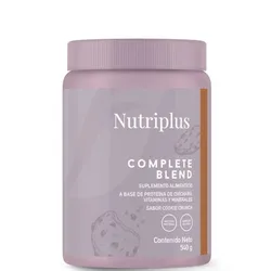 COMPLETE BLEND Suplemento alimenticio a base de proteína de Chícharos y minerales. Sabor Coockie Crunch