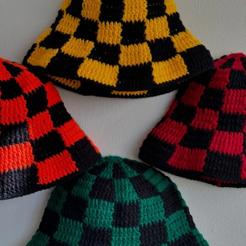 Hat de cuadros 