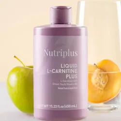 Nutriplus L-Carnitine Apple & Peach