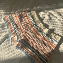 Short de rayas finas 