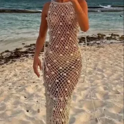Vestidos de flores y punto ancho. 