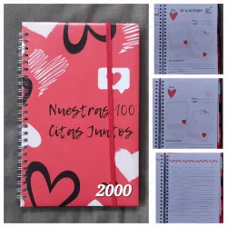 Agenda "100 citas juntos"