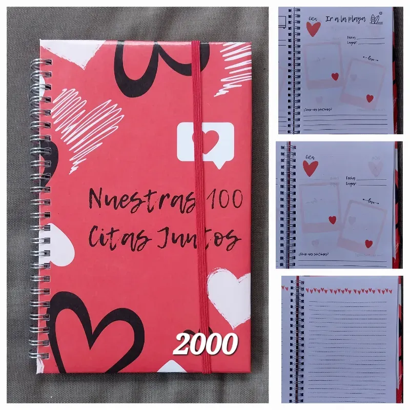 Agenda "100 citas juntos"