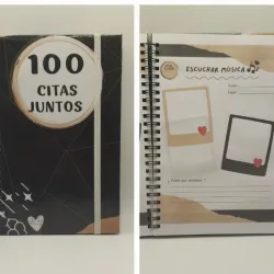 100 citas juntos negro y carmelita