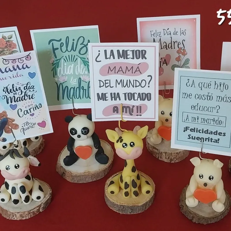 Animalitos con postal