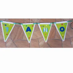 Banderin "1 año"