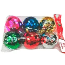 Bolas (tipo discoteca)  x 6u