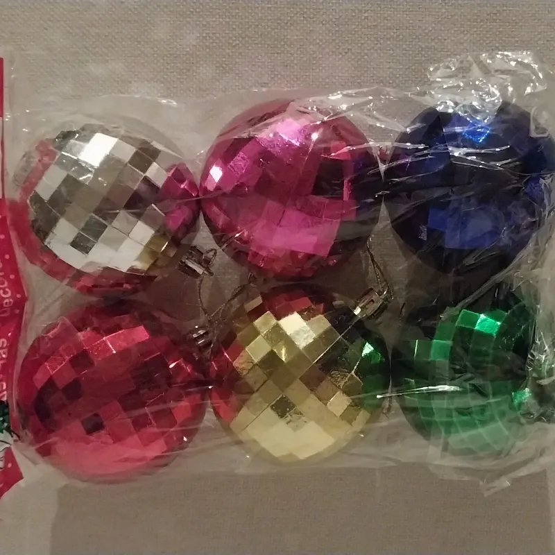 Bolas (tipo discoteca)  x 6u