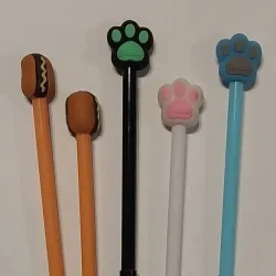 Boligrafo huella o  hot dog