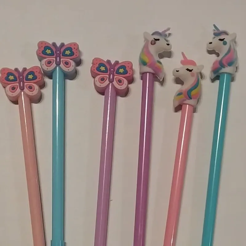 Boligrafo mariposa o unicornio