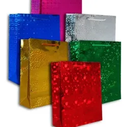 Bolsa metalizada grande