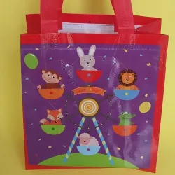 Bolsa plástica reutilizable infantil