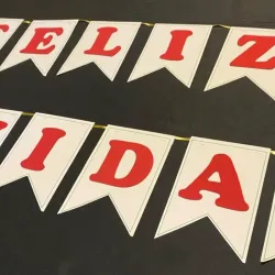Cadeneta Feliz Navidad