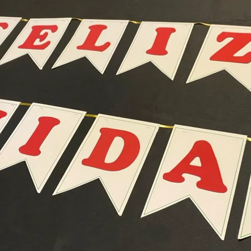Cadeneta Feliz Navidad