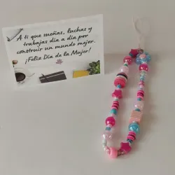 Colgante para movil a eleccion + postal