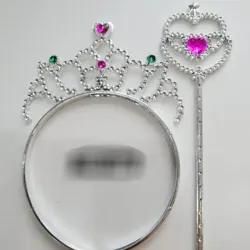 Corona + varita de princesa