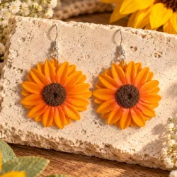 Girasoles colgantes