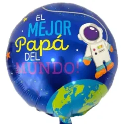 Globo para papa con soporte