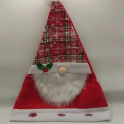 Gorro con Papa Noel