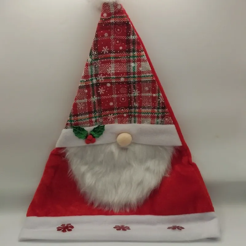 Gorro con Papa Noel