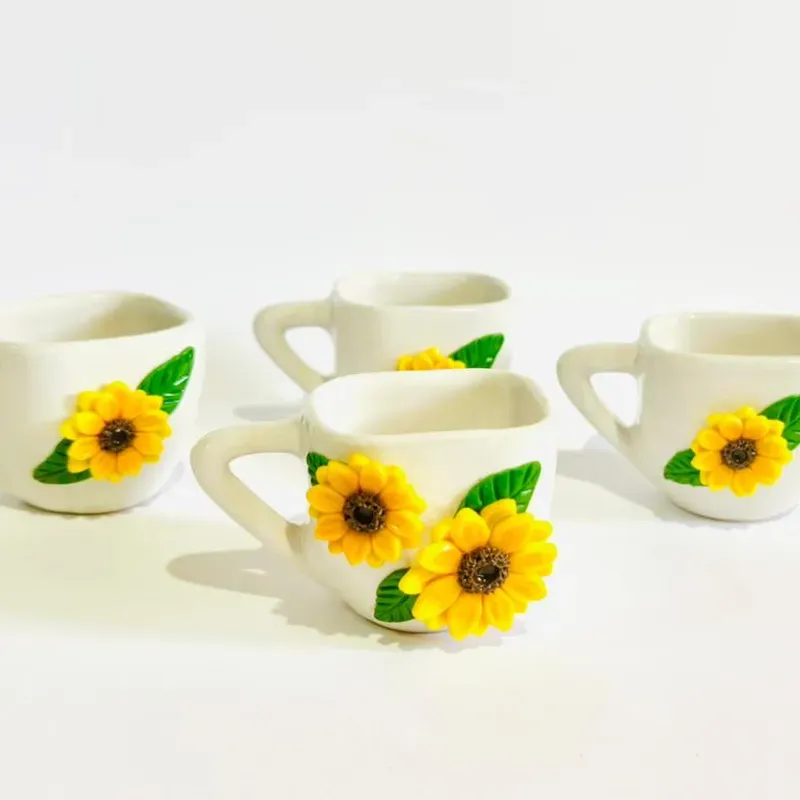 Juego de 4 tazas para café