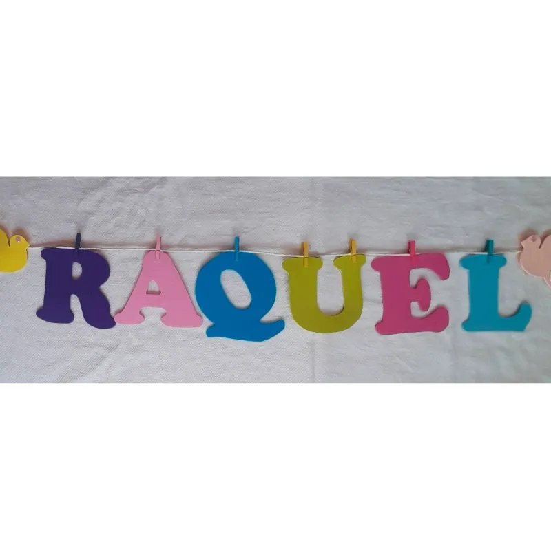 De 6 letras niñas