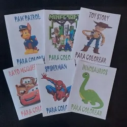 Mini Libritos para colorear