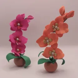 Orquideas de foami