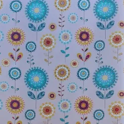 Papel de Regalo Flores