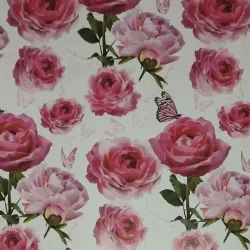 Papel Regalo Rosas Rosadas