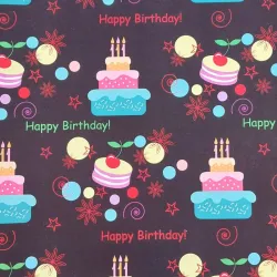 Papel Regalo Happy Birthday