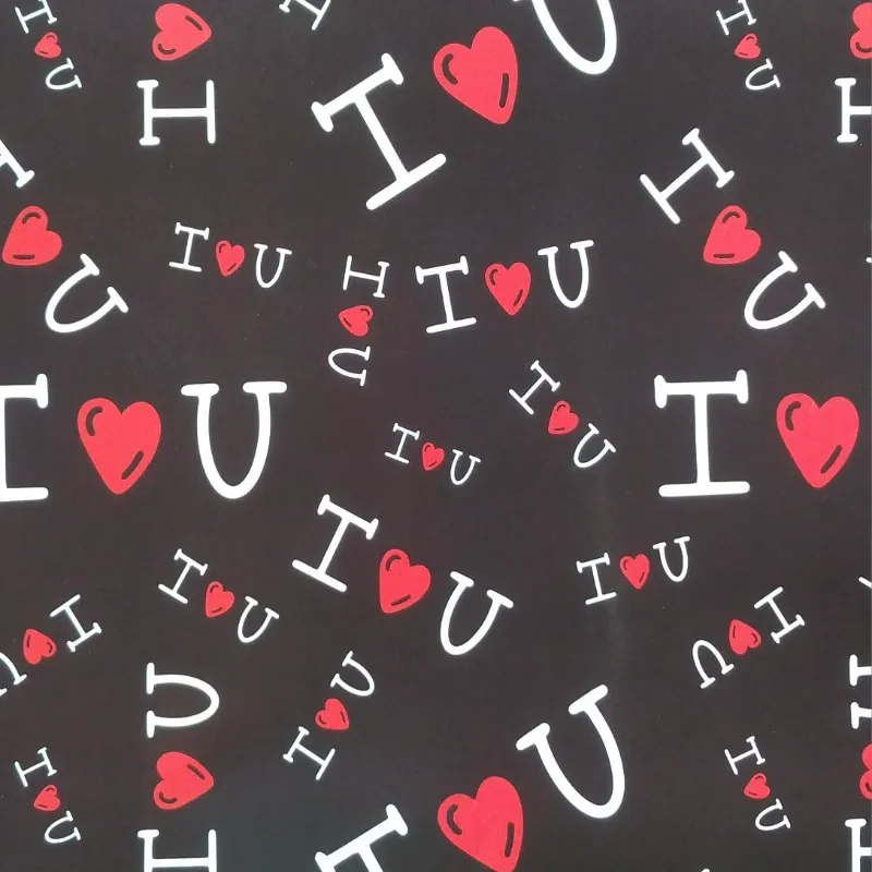 Papel regalo I ❤️ you