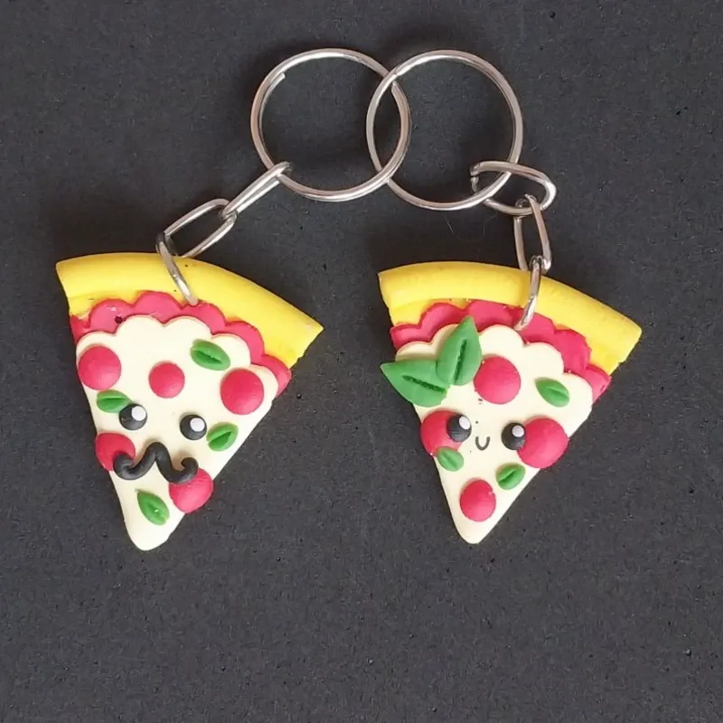 Pareja de pizzas