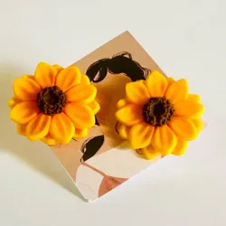 Pegados girasoles