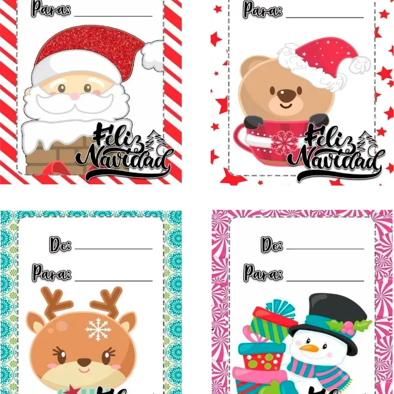 Pegatinas para regalos