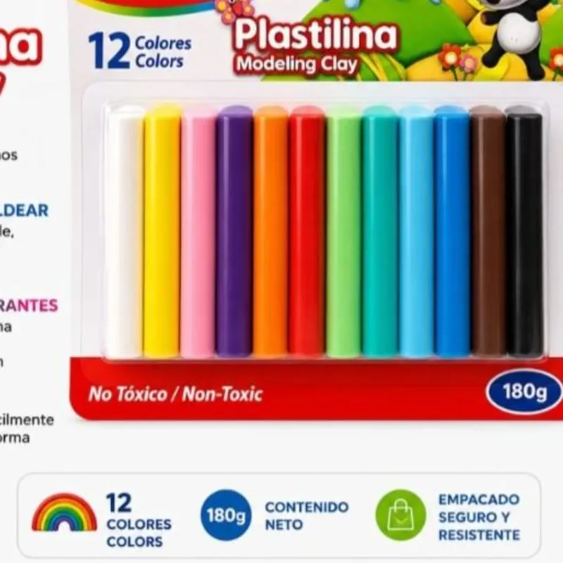 Plastilina x 12