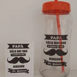 Pomo con frase + postalita # 1